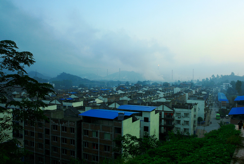 普光气田风光