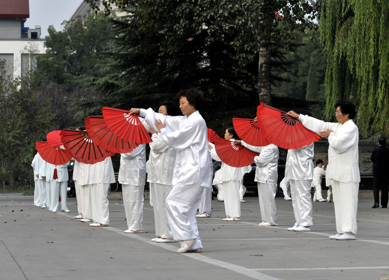市第17届太极拳比赛大会存照