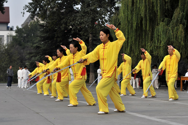 市第17届太极拳比赛大会存照