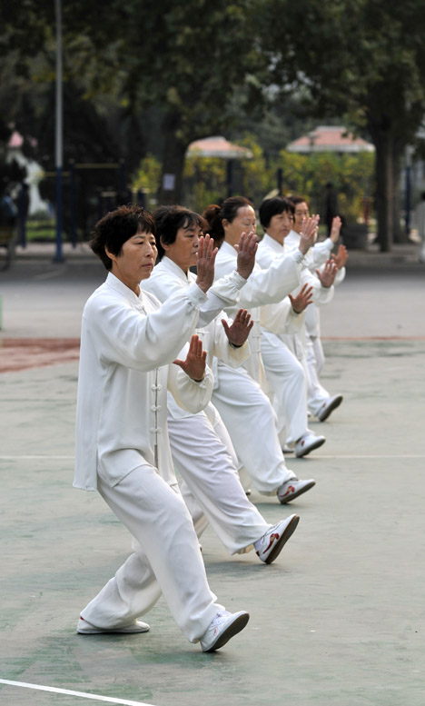 市第17届太极拳比赛大会存照