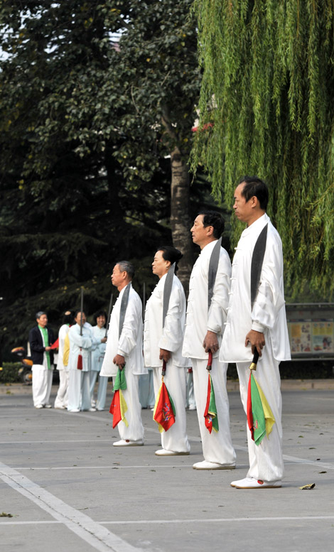 市第17届太极拳比赛大会存照