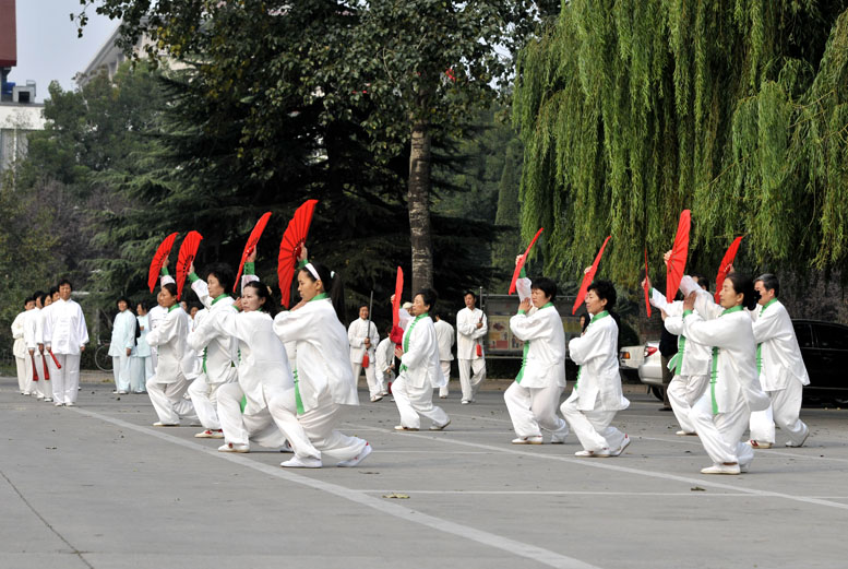 市第17届太极拳比赛大会存照