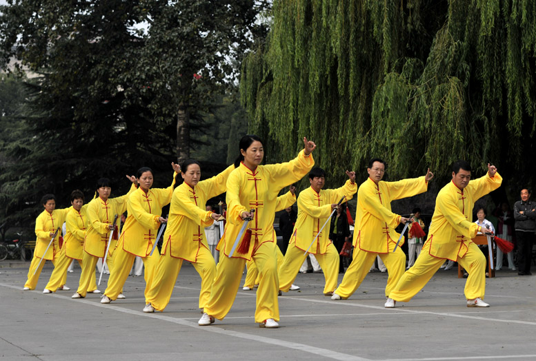 市第17届太极拳比赛大会存照