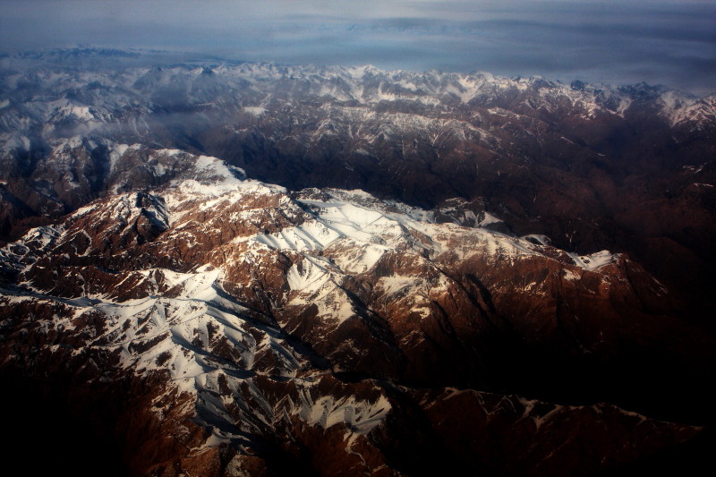 飞越天山