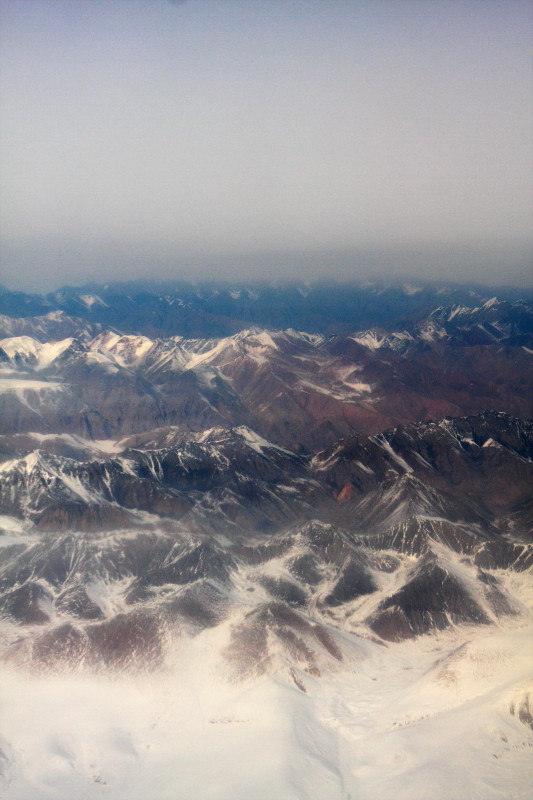 飞越天山