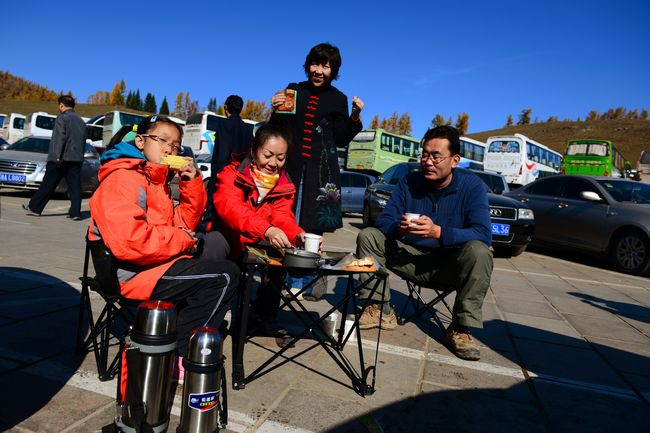 运输群国庆喀纳斯活动剪影