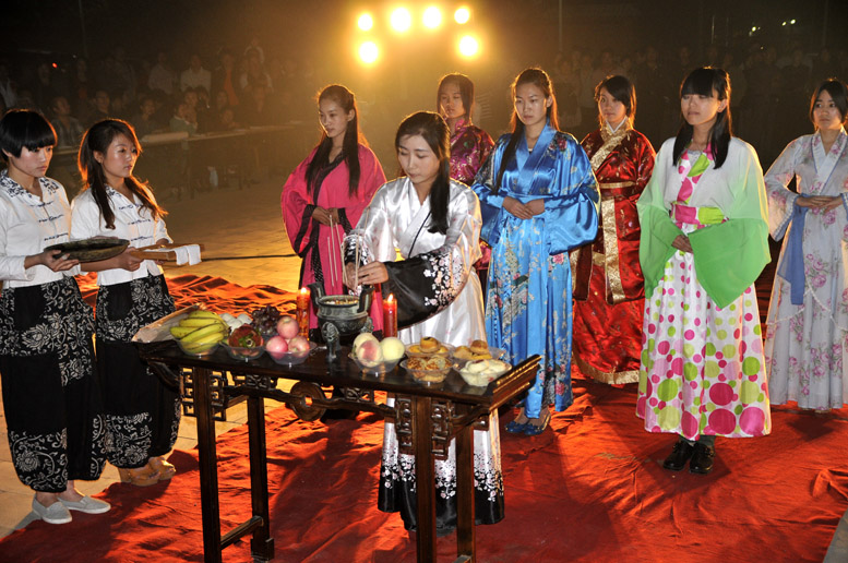 桃花岛祭月