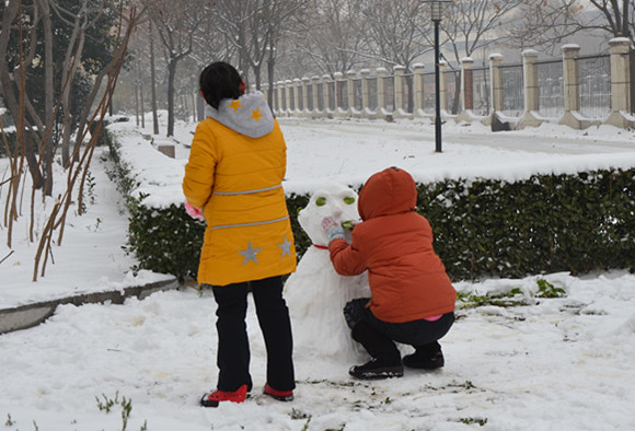 堆雪人