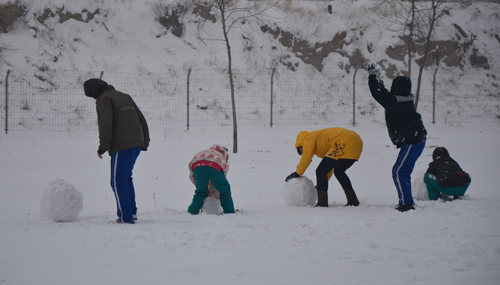 2012年的第一场雪