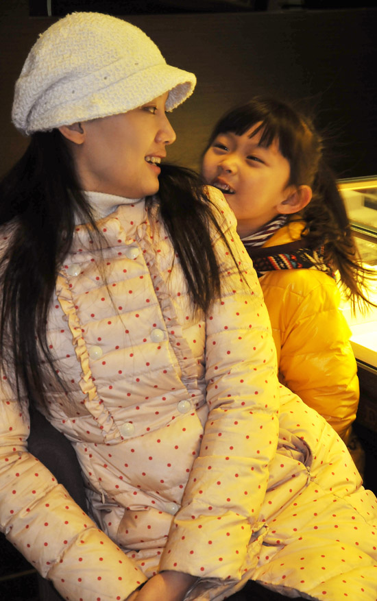 雪中倩影