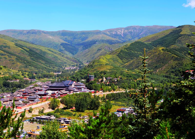 五台山台怀古镇