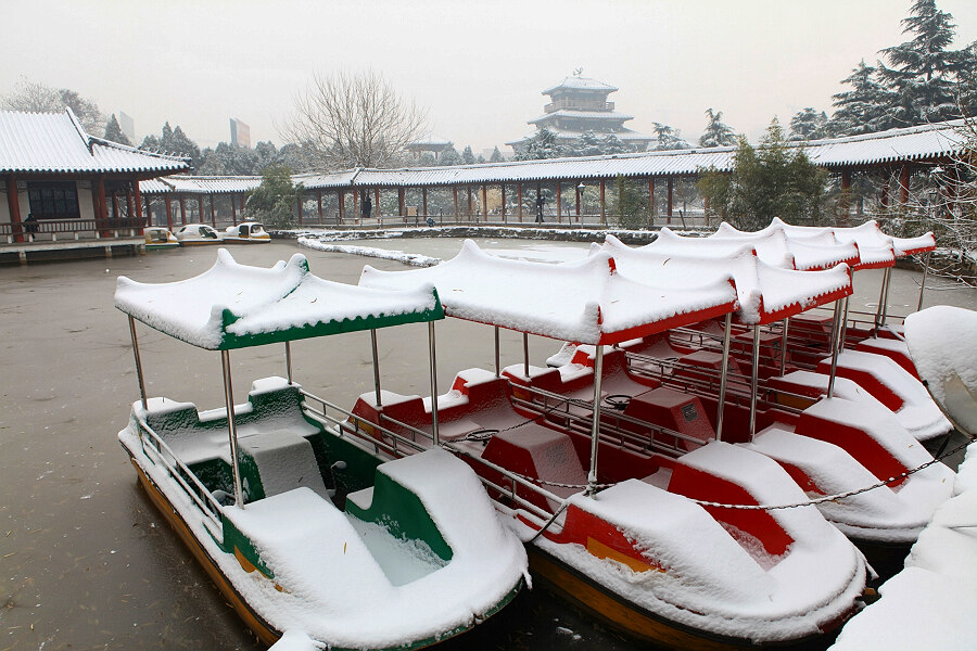 濮阳雪景