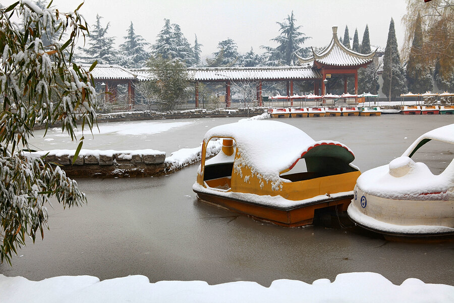 濮阳雪景