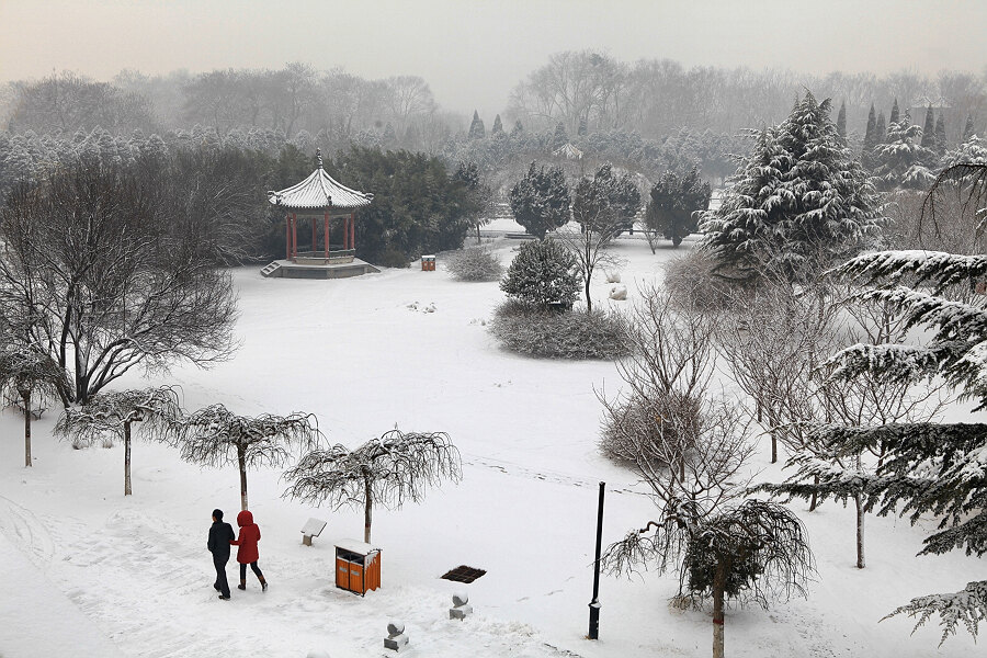 濮阳雪景