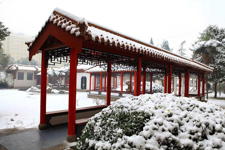 濮阳雪景