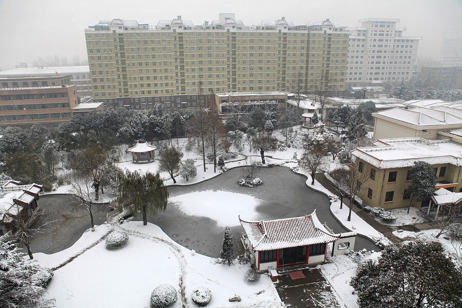 濮阳雪景