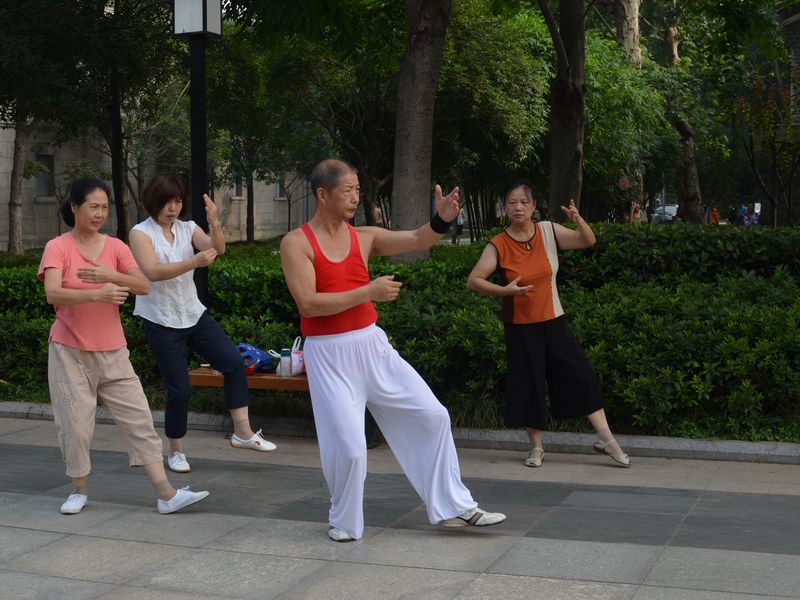跟师习武