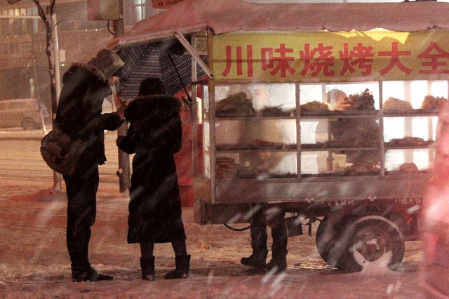 一个人的雪夜