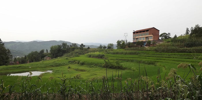 普光气田105基地风光