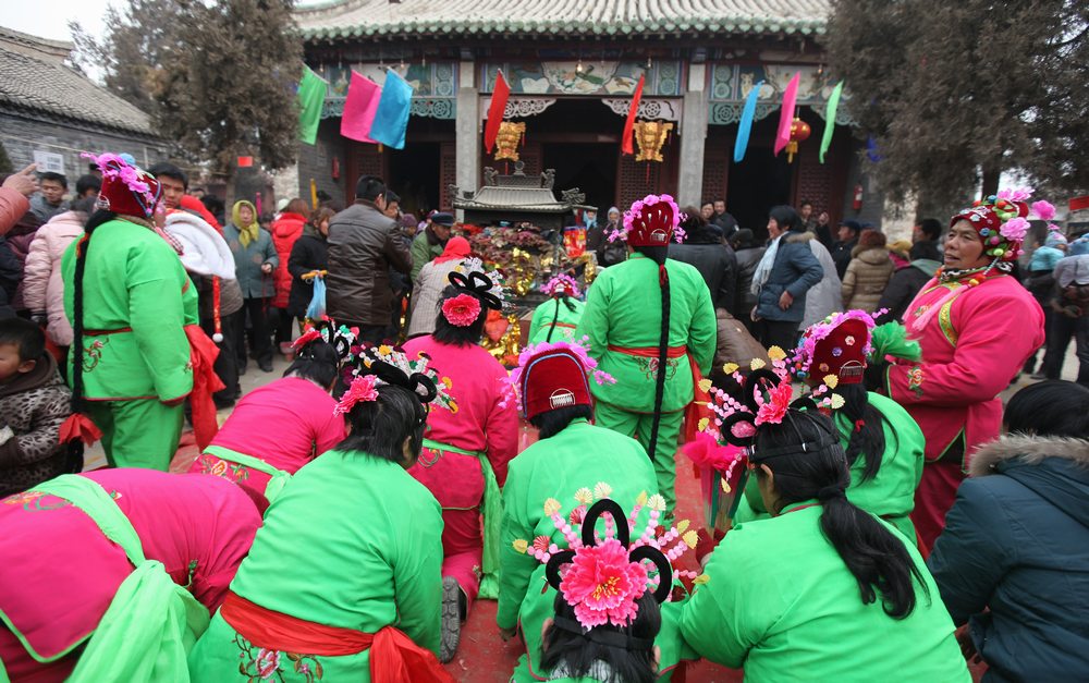 河南濮阳瑕邱庙会见闻