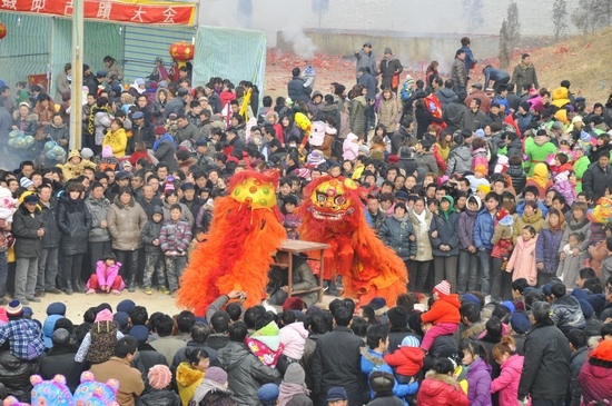 河南濮阳瑕邱庙会见闻