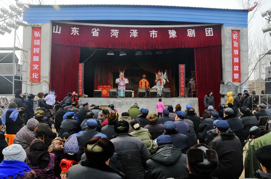 河南濮阳瑕邱庙会见闻
