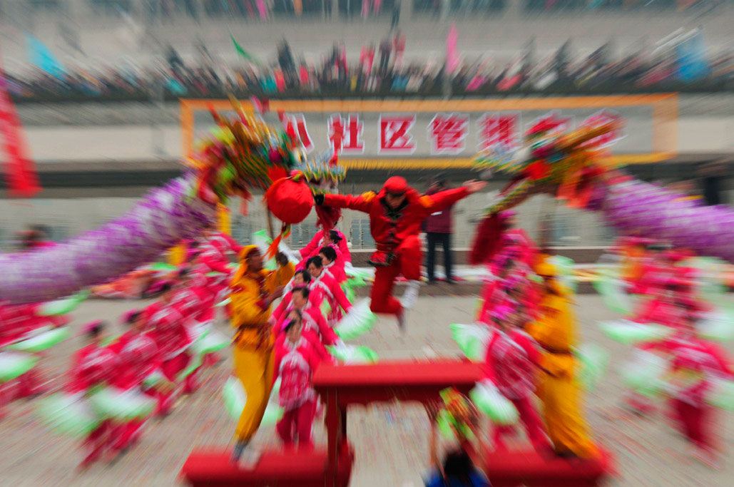 油城龙乡春节拾撷