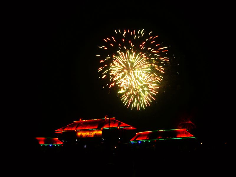 [原创]正月十六万福公园烟火晚会