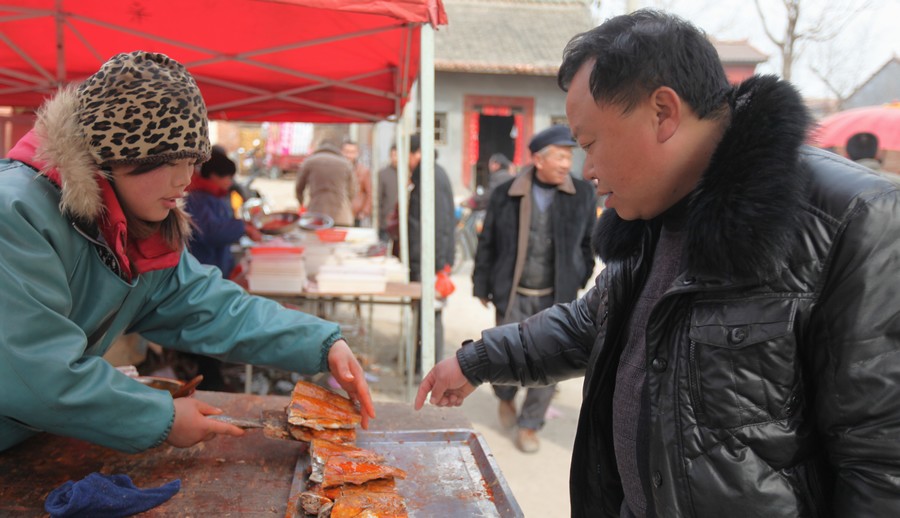 河南濮阳瑕邱庙会见闻