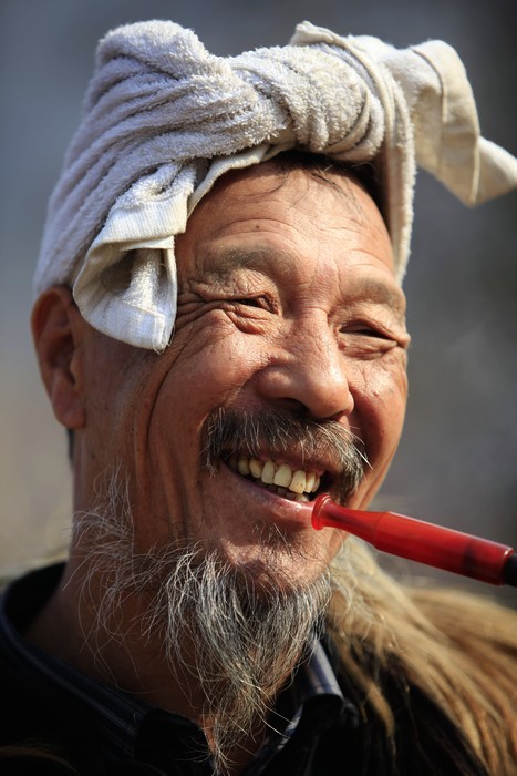 碛口老人李世喜