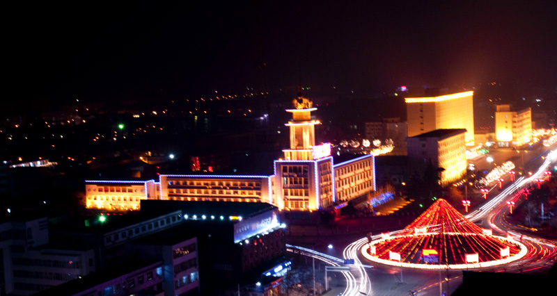 龙年夜景