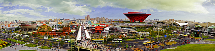世博全景摄影图