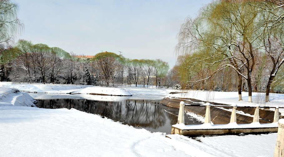 春雪落燕野