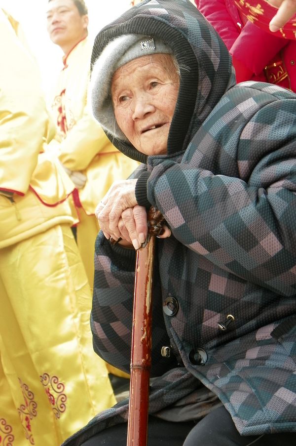 社火中人像