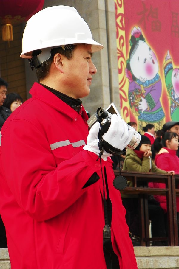 社火中人像