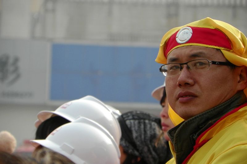 社火中人像