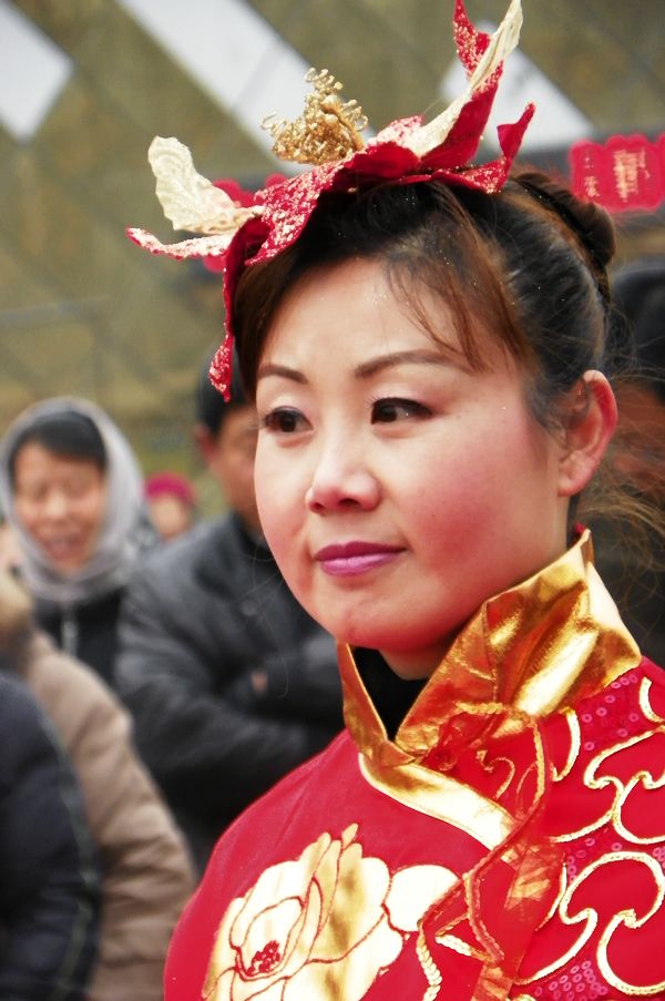 社火中人像