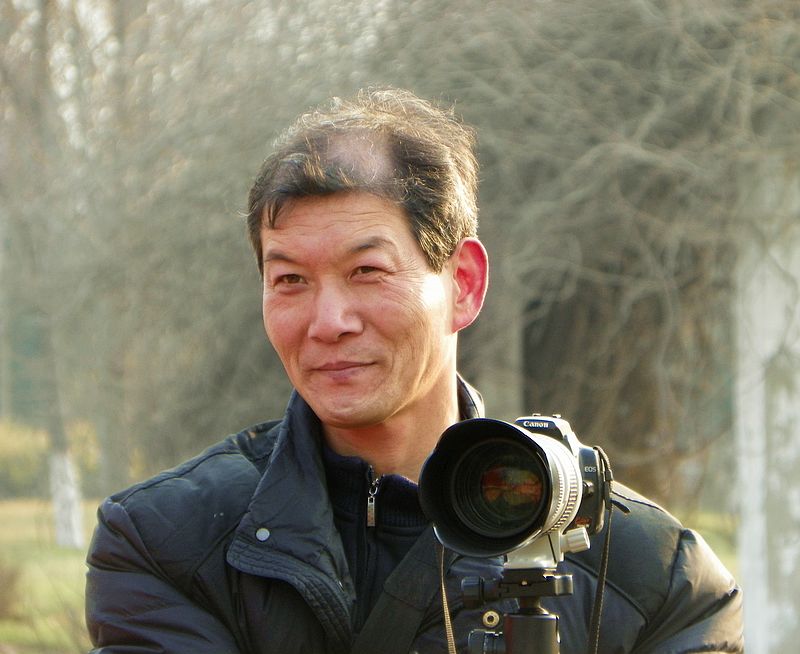 学拍人像