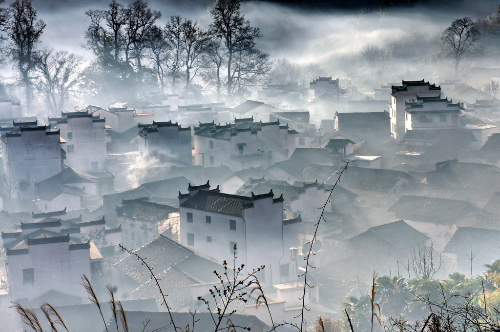 水墨石城