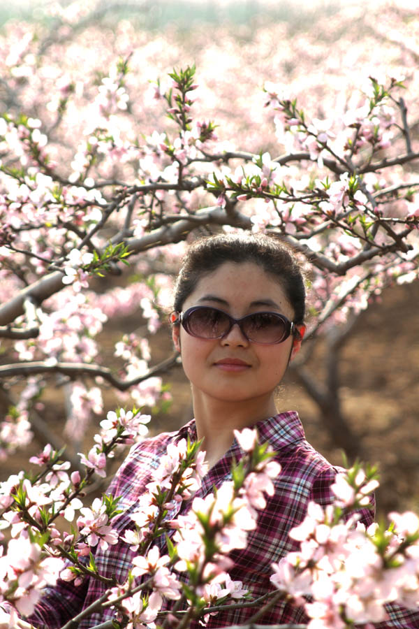 人如桃花颜如玉
