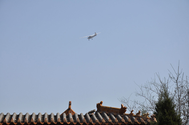 内黄二帝陵祭祖盛况空前 圣母殿筹建捐钱捐物