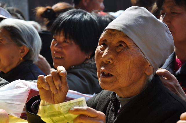 内黄二帝陵抓拍人像