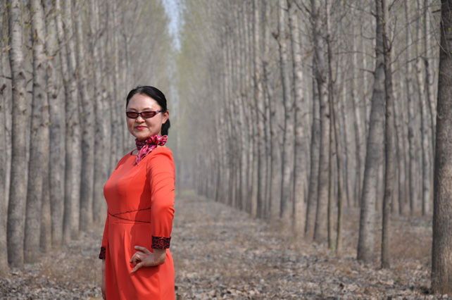 大兴寺豆公桃林的美姐靓妹