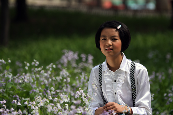 一组人像