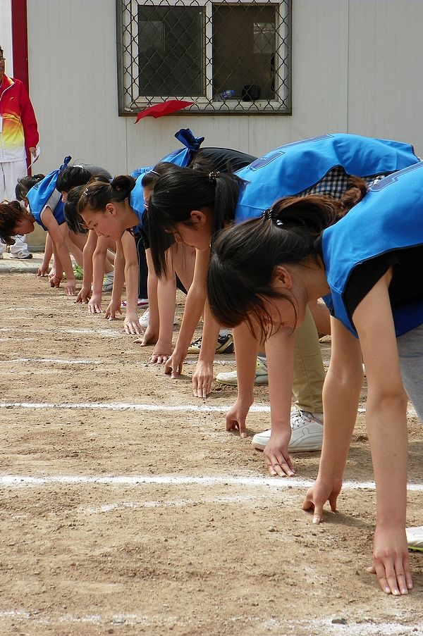运动场上