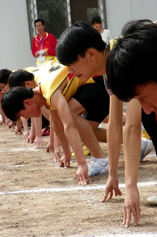 运动场上