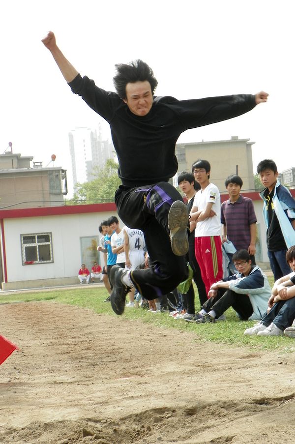 运动场上