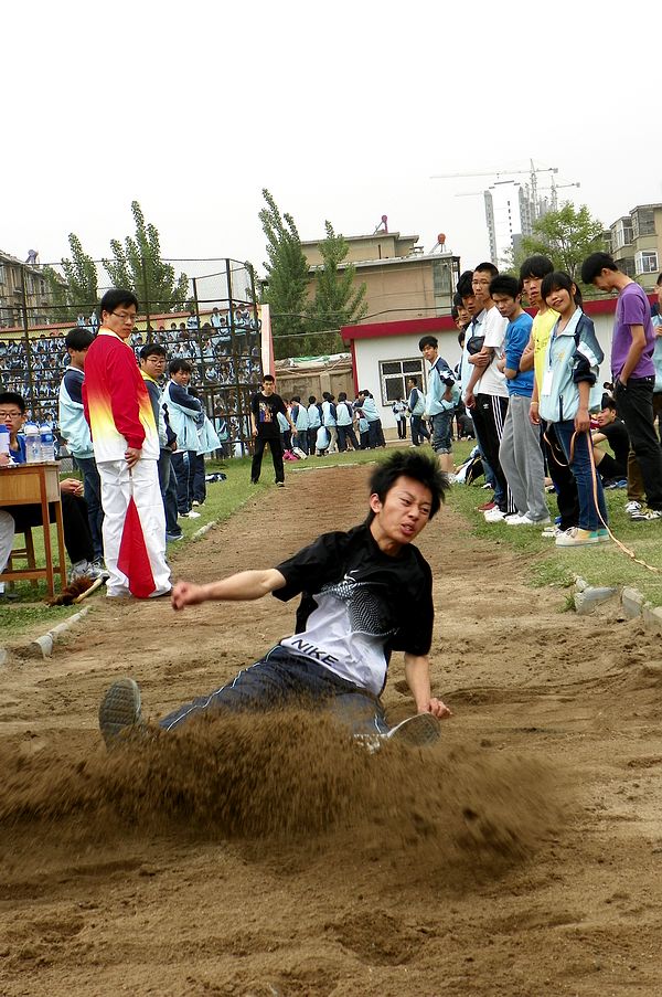 运动场上