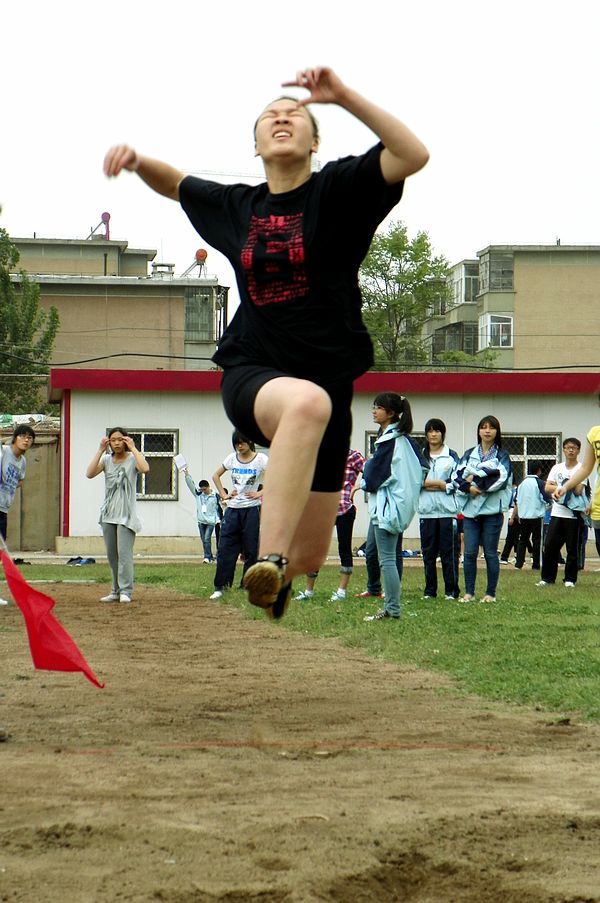 运动场上