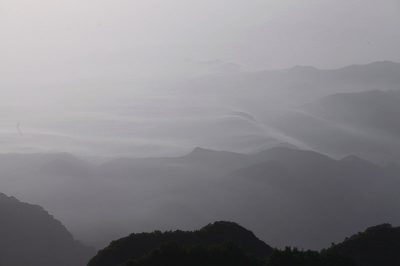 王莽岭上观日出
